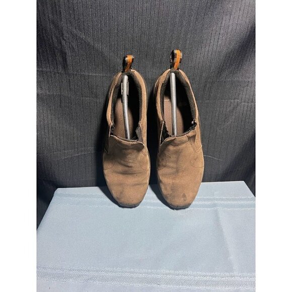 Merrell Jungle Moc Men's Leather Cushioned Slip On Shoes size 9M - Picture 4 of 6